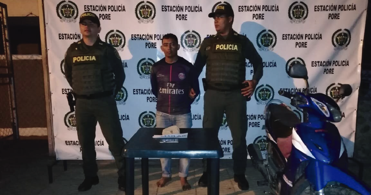 Comunidad capturó a homicida en zona rural de Pore.